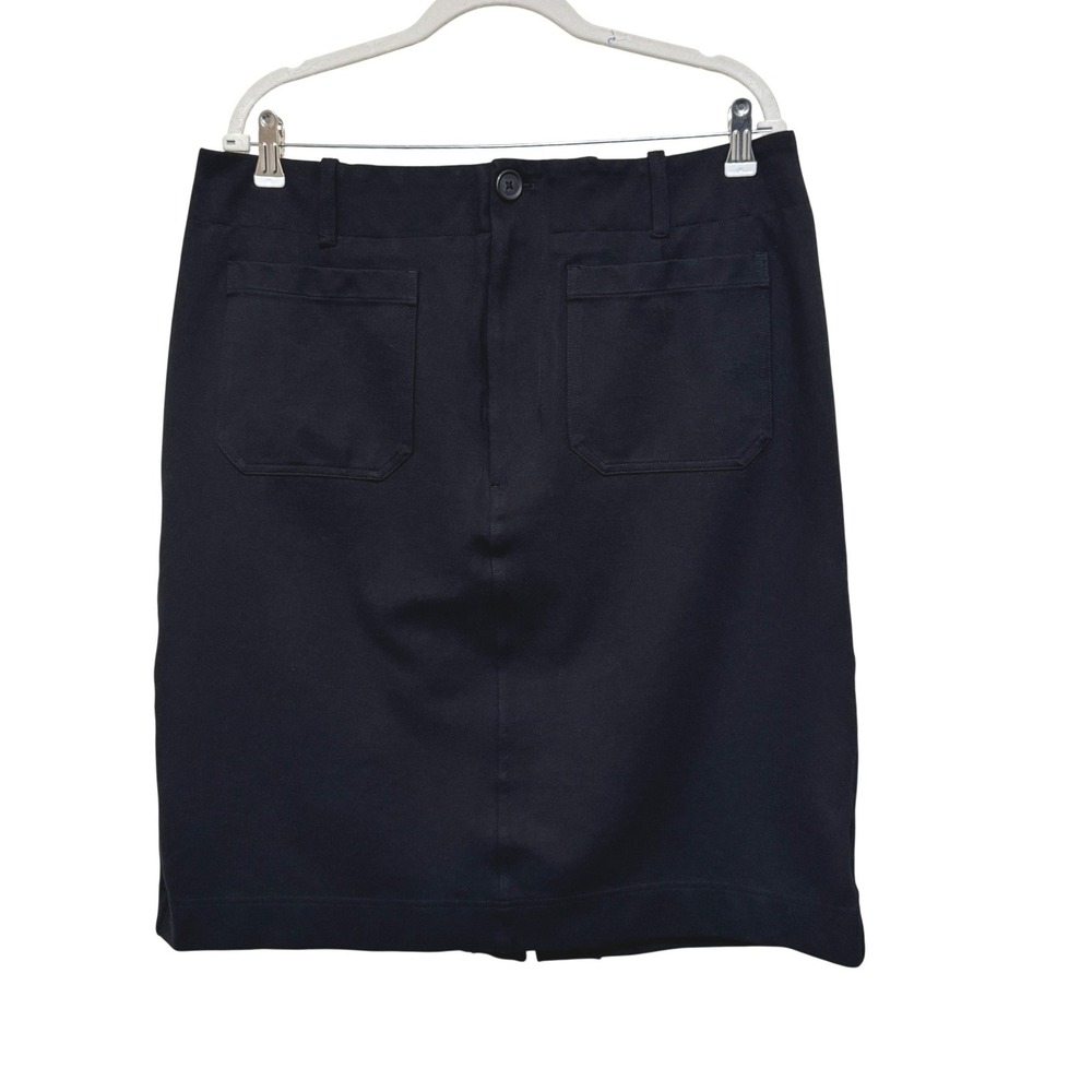 Maeve Anthropologie Skirt Patch‎ Pockets XL Black